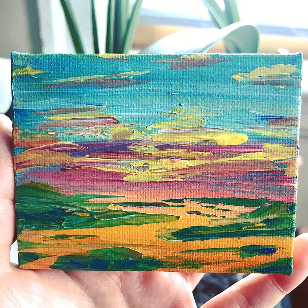 Sunset on Dunes