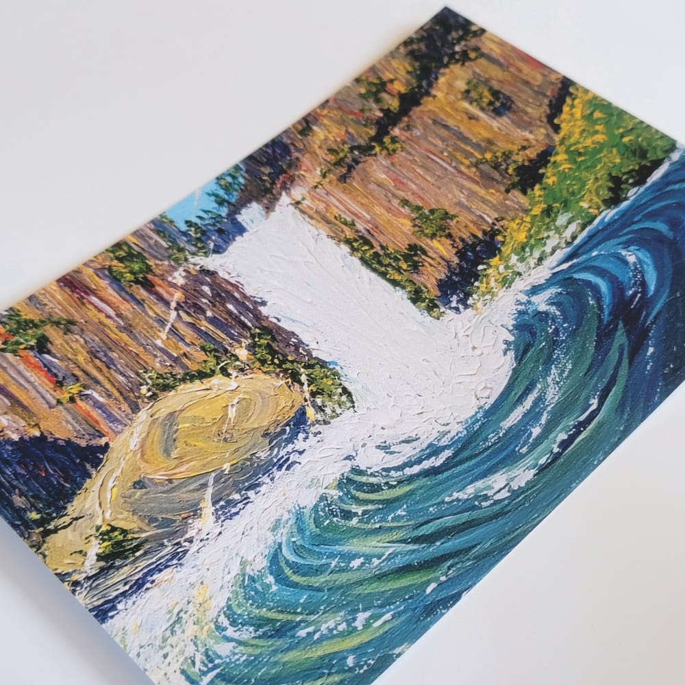 Toketee Falls Postcard