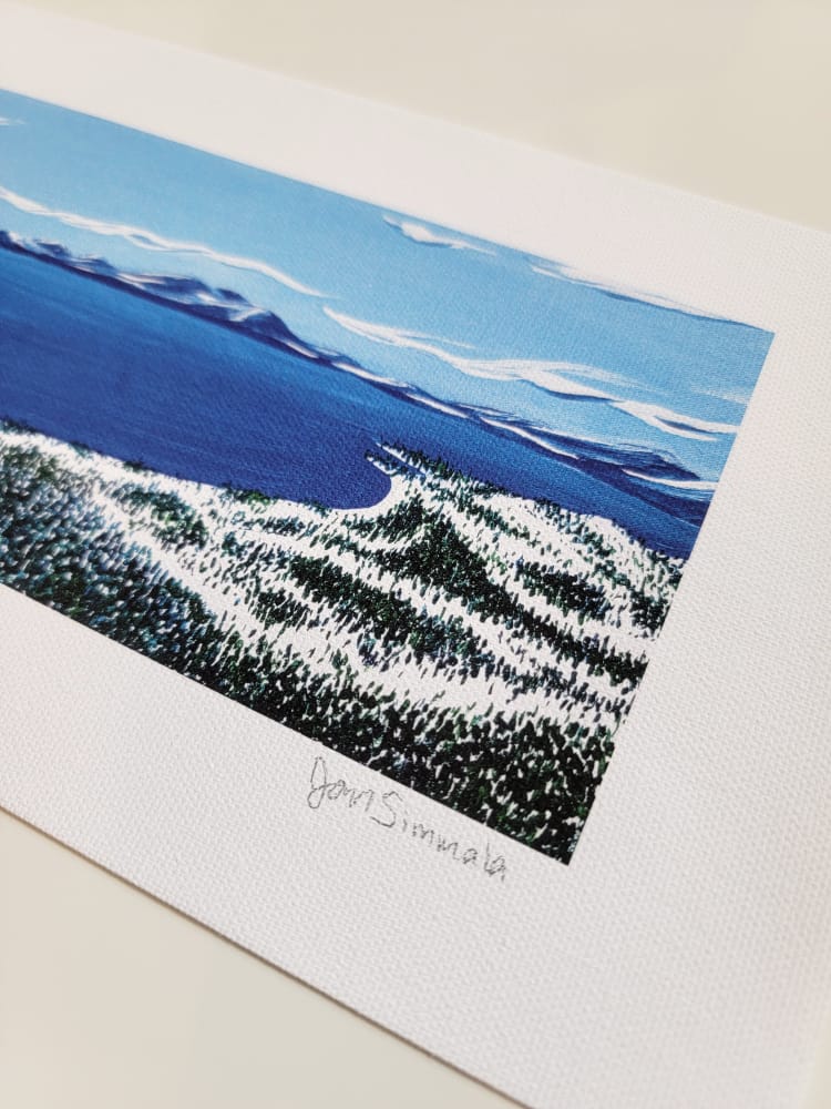 Coming Down From Heavenly Print