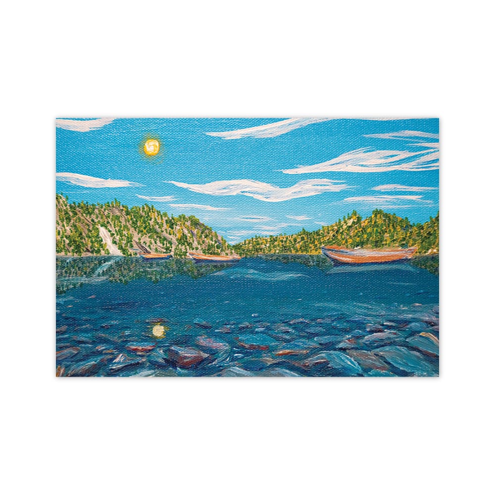 Crater Lake Postcard