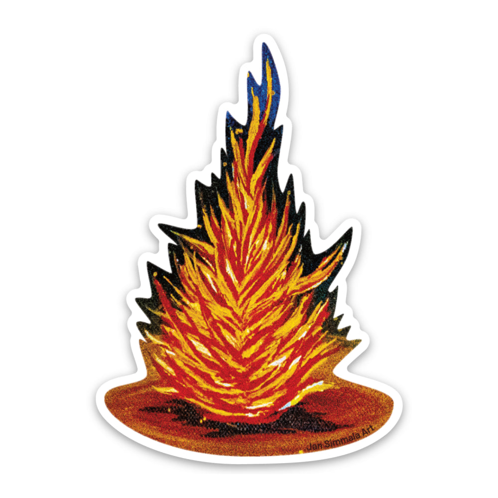Fire Sticker