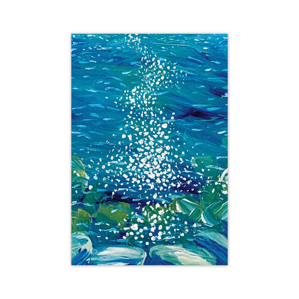 Lake Tahoe Water Postcard