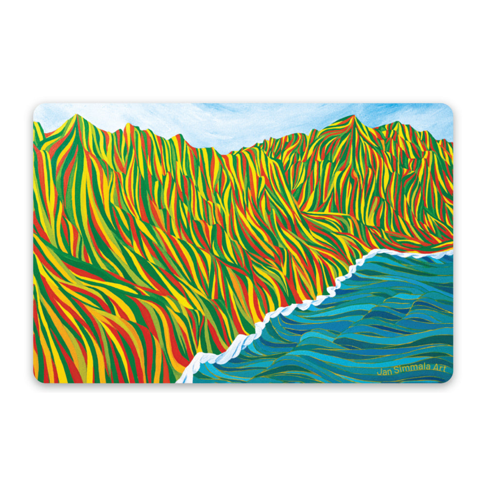 Napali Coast Sticker