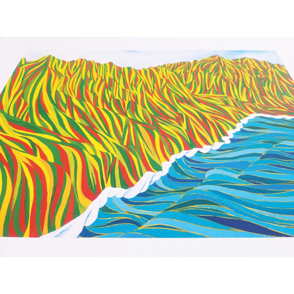 Napali Flow Print