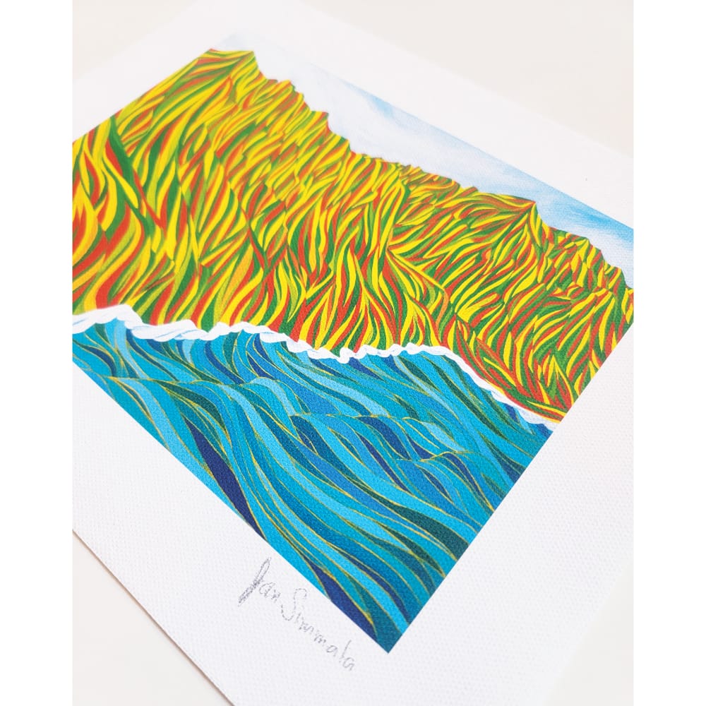 Napali Flow Print