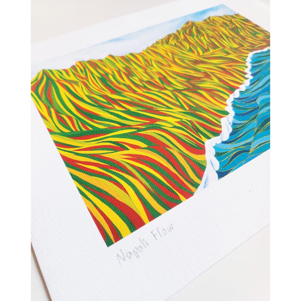 Napali Flow Print