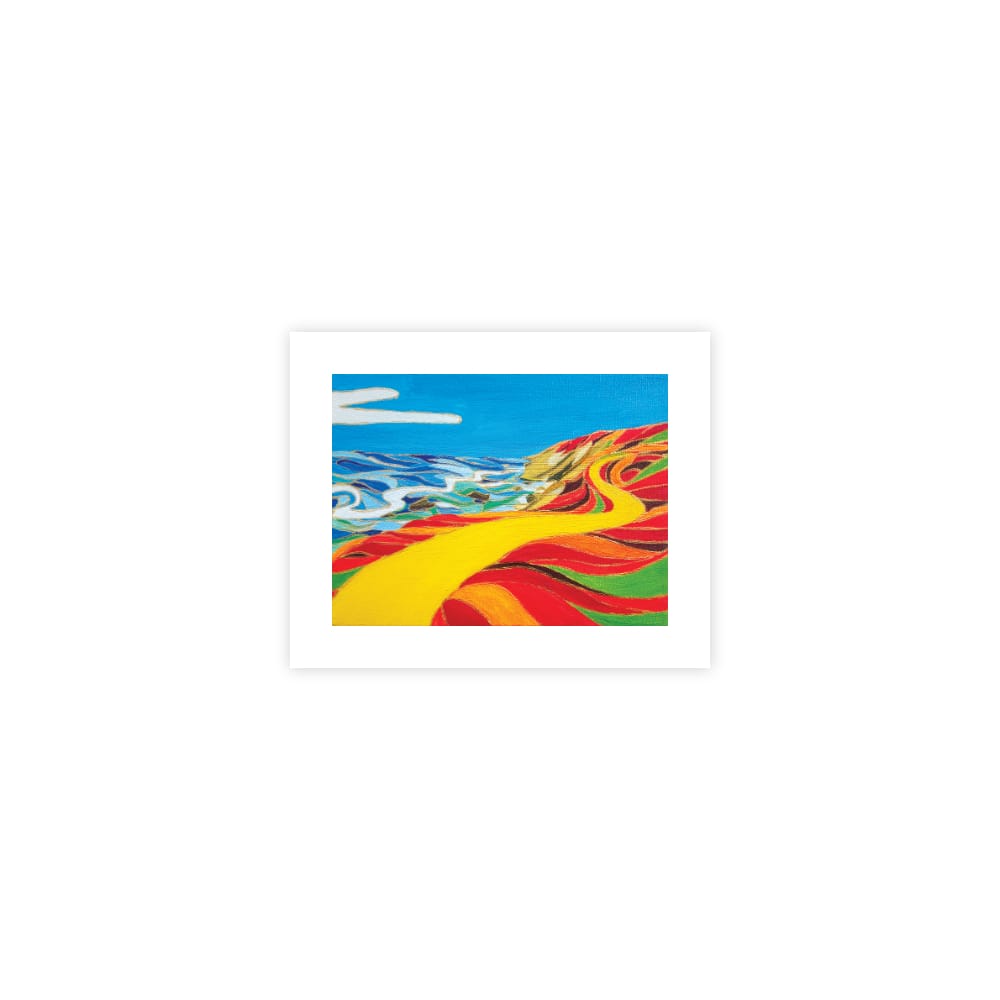 The Cliffside Is Calling Print