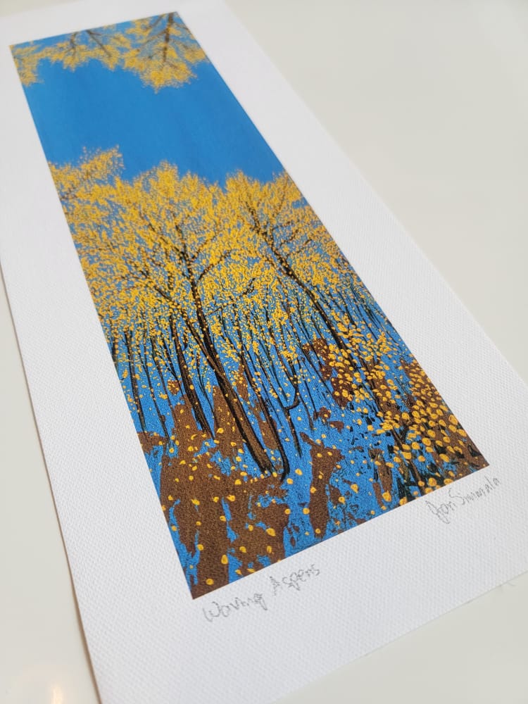 Waving Aspens Print