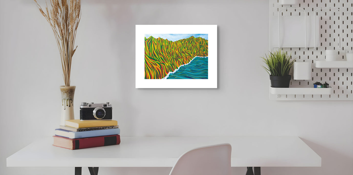 Napali Flow Print