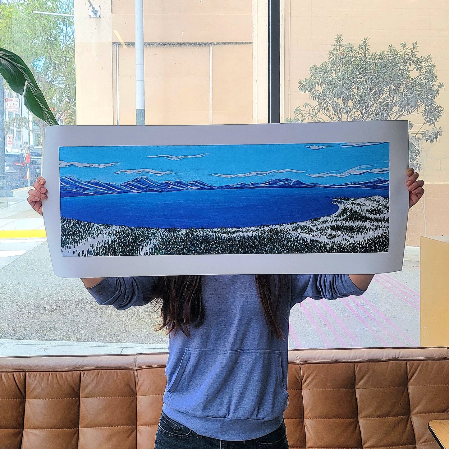 Coming Down From Heavenly Print