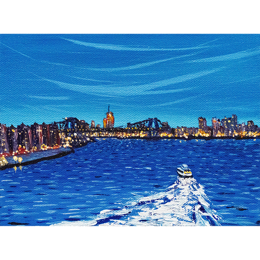 Night Falls on a City That Never Sleeps
