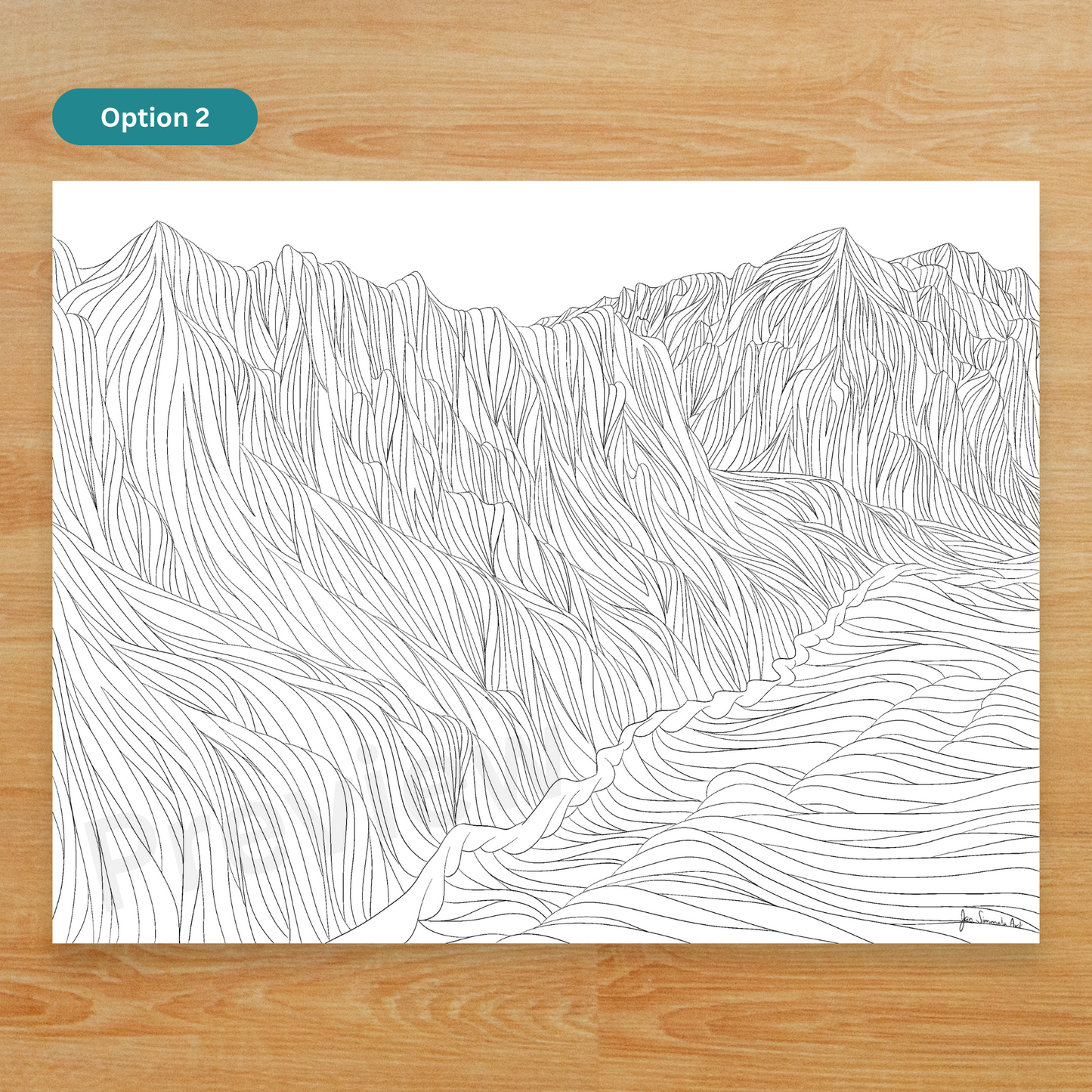 Nature-Themed Coloring Pages