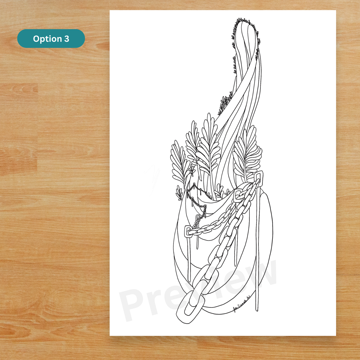 Nature-Themed Coloring Pages