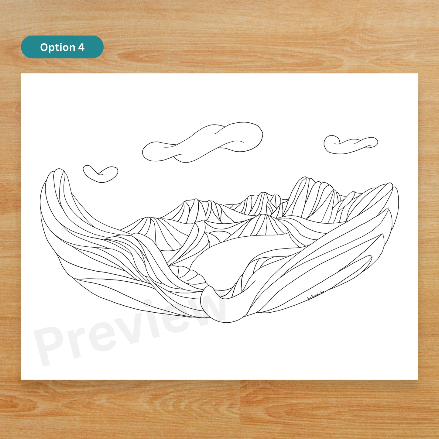Nature-Themed Coloring Pages