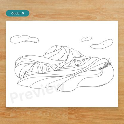 Nature-Themed Coloring Pages