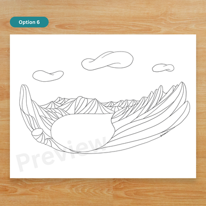 Nature-Themed Coloring Pages