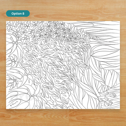 Nature-Themed Coloring Pages