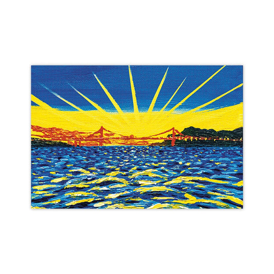 San Francisco Golden Gate Bridge Postcard