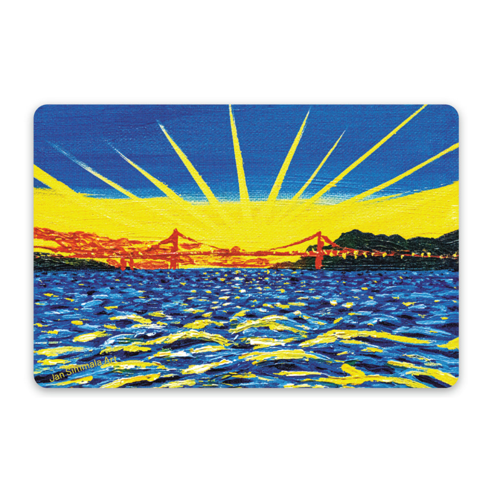 San Francisco Golden Gate Bridge Sticker
