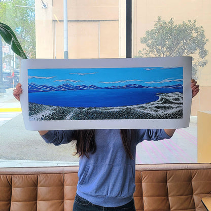 Coming Down From Heavenly Print