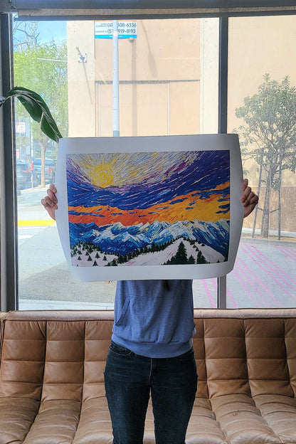 Getting Lost Pays Off Print